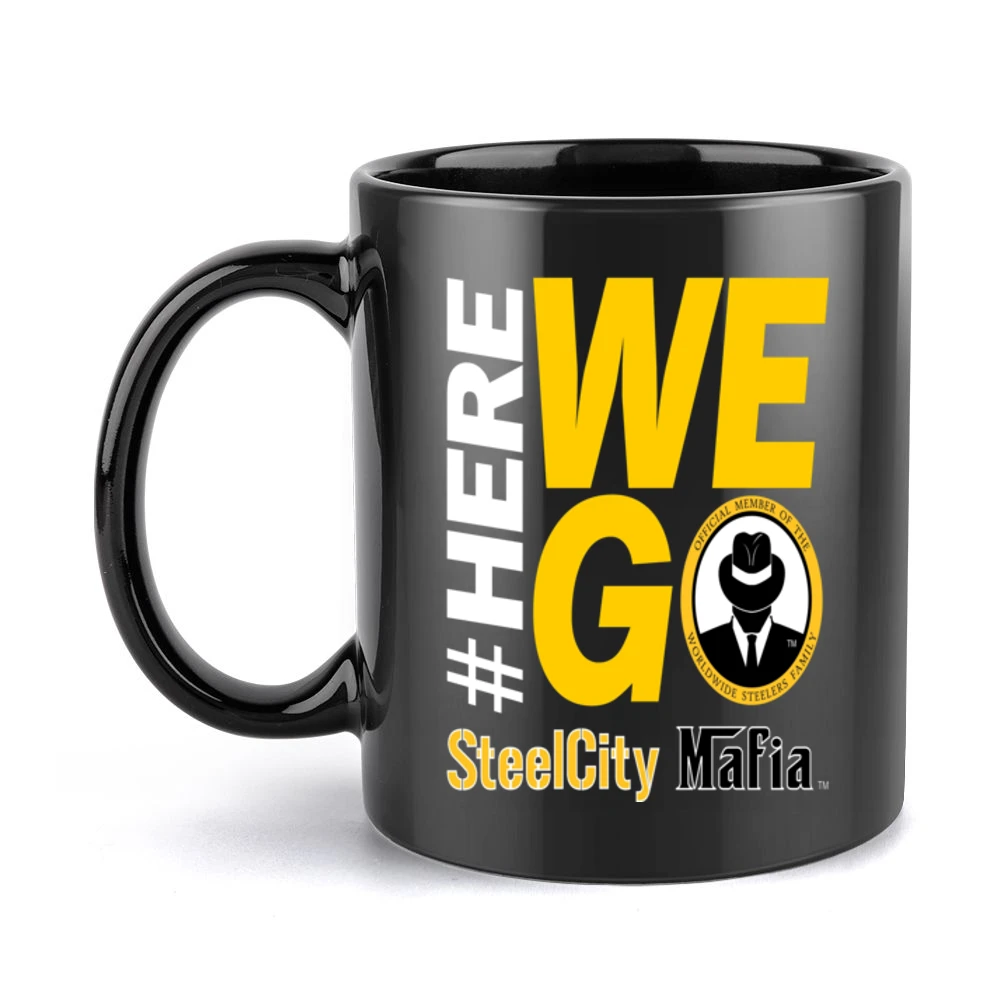 Steel City Mafia Tshirt Black Mug
