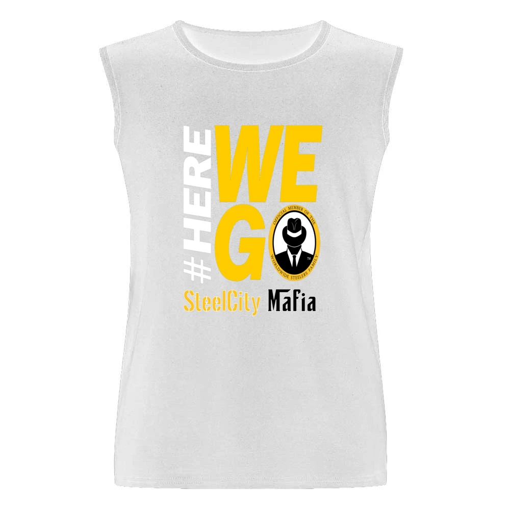 Steel City Mafia Tshirt Men Sleeveless T-Shirt