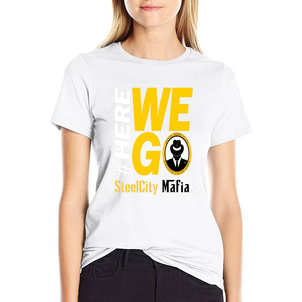 Steel City Mafia Tshirt US Size Women Ladies T-shirt