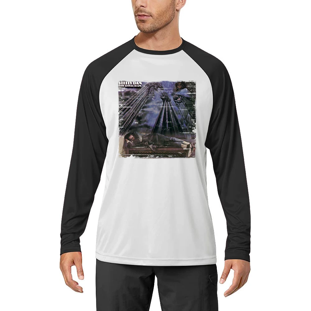 Steely Dan The Royal Scam Album Cover Distressed Image Men Long Sleeve T-Shirt