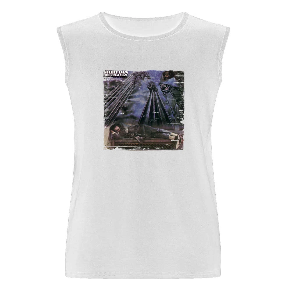 Steely Dan The Royal Scam Album Cover Distressed Image Men Sleeveless T-Shirt