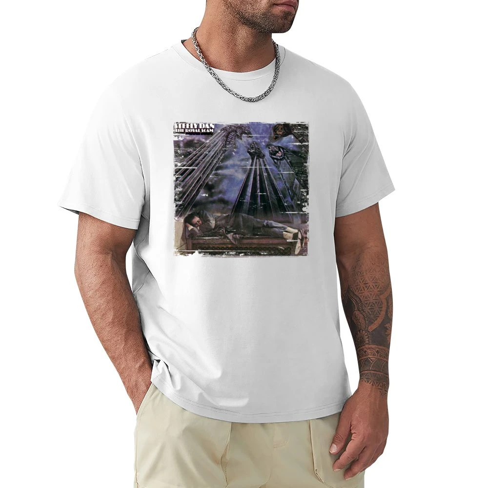 Steely Dan The Royal Scam Album Cover Distressed Image Premium Men T-shirt