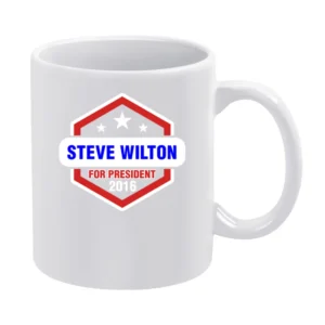 Stephen Hawking For President 2016 Futurama TV Show White Mug