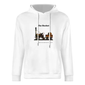Stephenson's Rocket European Size Men Hoodie