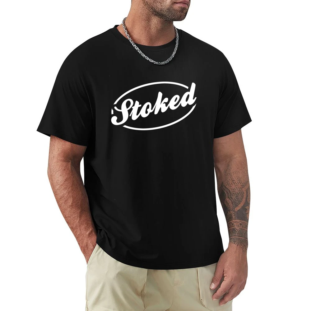 Stoked Fun Extreme Sports Skate Snow Wake Boarding Freestyle Graphic T Premium Men T-shirt