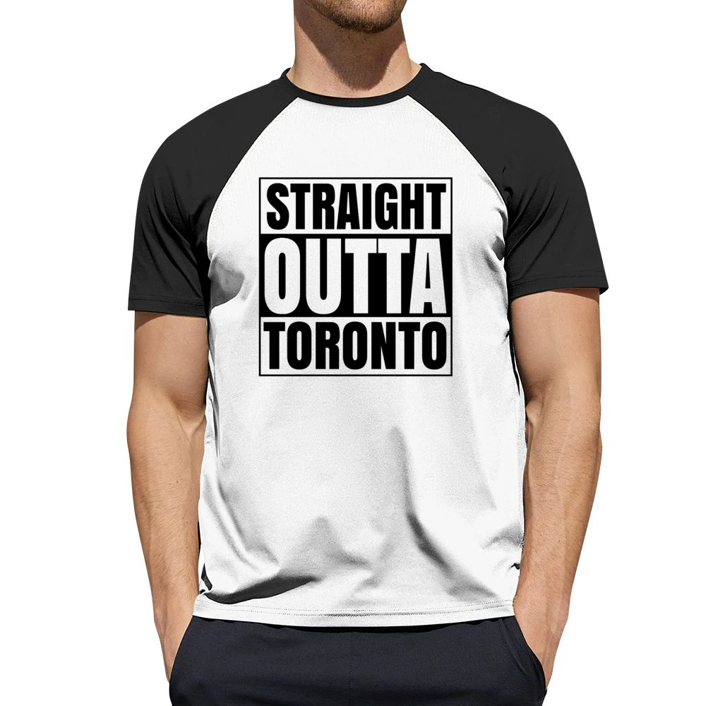Straight Out Of Toronto Tshirt Men Short Sleeve T-Shirt