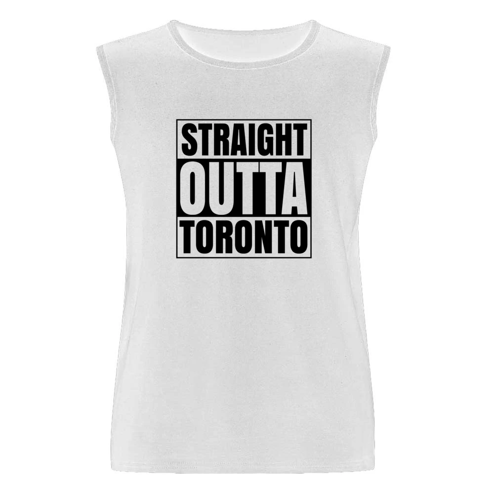 Straight Out Of Toronto Tshirt Men Sleeveless T-Shirt