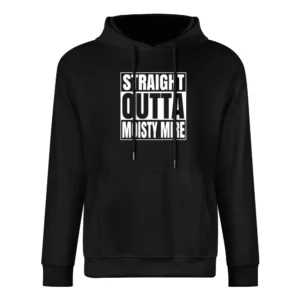 Straight Outta Moisty Mire Fortnite Battle Royale Funny Video Game T S European Size Men Hoodie