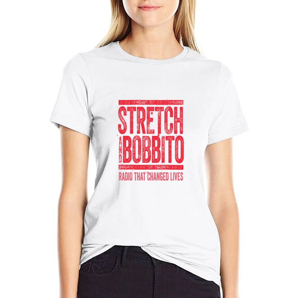 Strech and Bobbito Tshirt US Size Women Ladies T-shirt