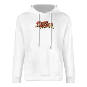 Street Fighter Retro Video Game 80s European Size Men Hoodie