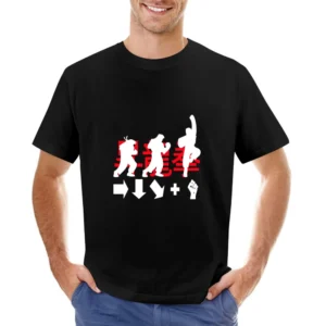 Street Fighter Shoryuken Tee Asian Size Men T-Shirt