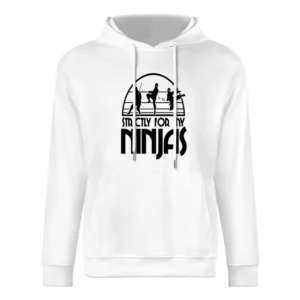 Strictly For My Ninjas Fun Benchwarmers Movie Graphic Tee Shirt European Size Men Hoodie