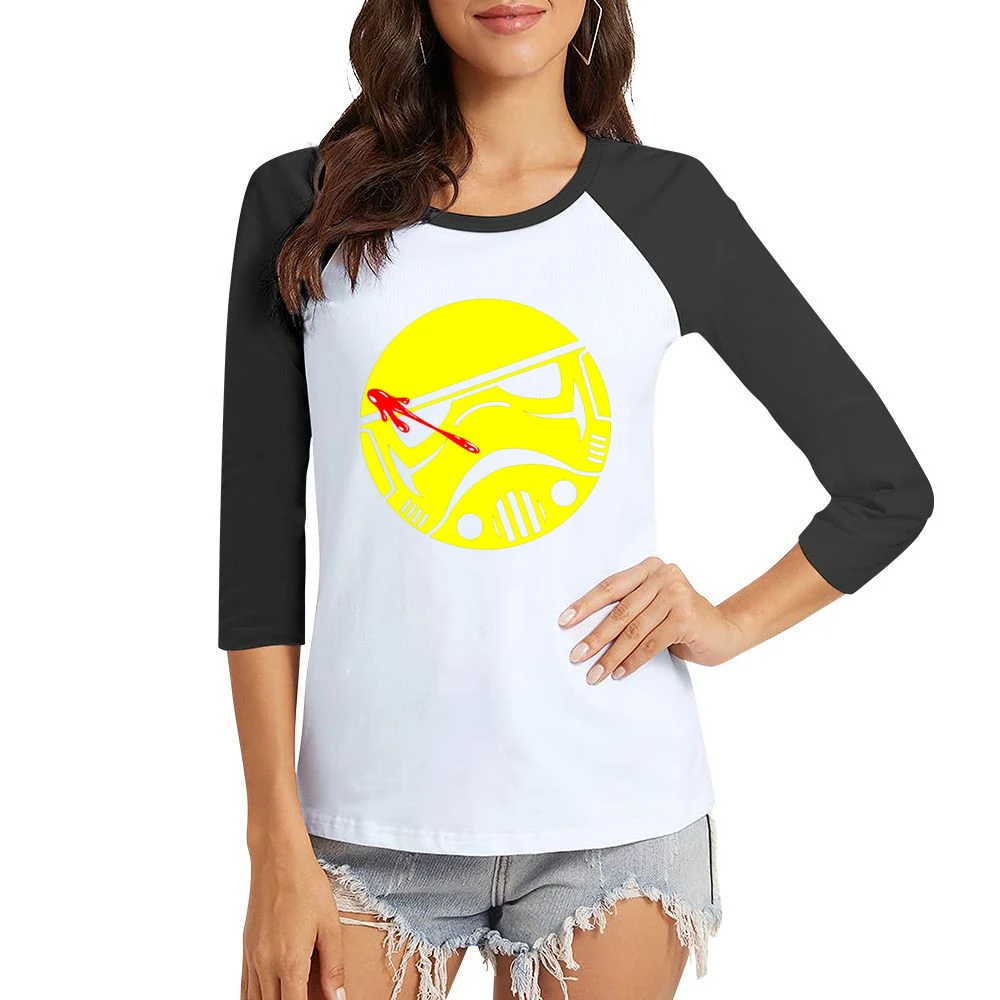 Strom trooper watchmen Women Ladies 3-4 Sleeve T-Shirt