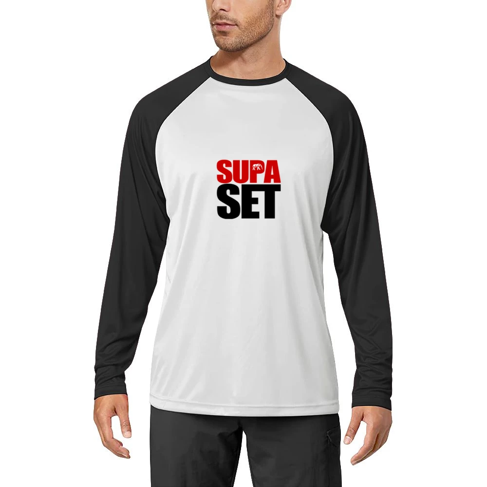 Supa Set Tshirt Men Long Sleeve T-Shirt