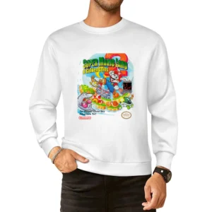 Super Mario Land 2 6 Golden Coins Game Boy Nintendo Old School Retro V European Size Pullover Sweater