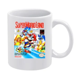 Super Mario Land Game Boy Nintendo Old School Retro Video Game Fan Dis White Mug