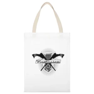 Supernatural Winchester White Canvas Tote Shopping Bag