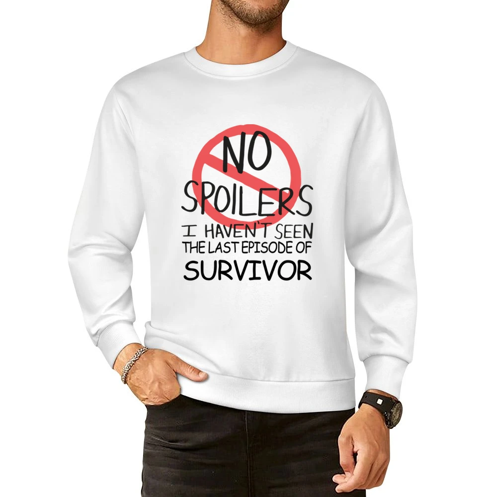 Survivor No Spoilers Last Episode Tv Funny European Size Pullover Sweater