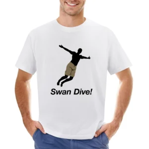Swan Dive Old Spice Guy Asian Size Men T-Shirt
