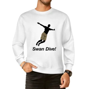 Swan Dive Old Spice Guy European Size Pullover Sweater