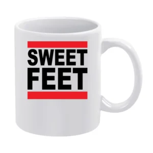 Sweet Feet James White New England Football White Mug