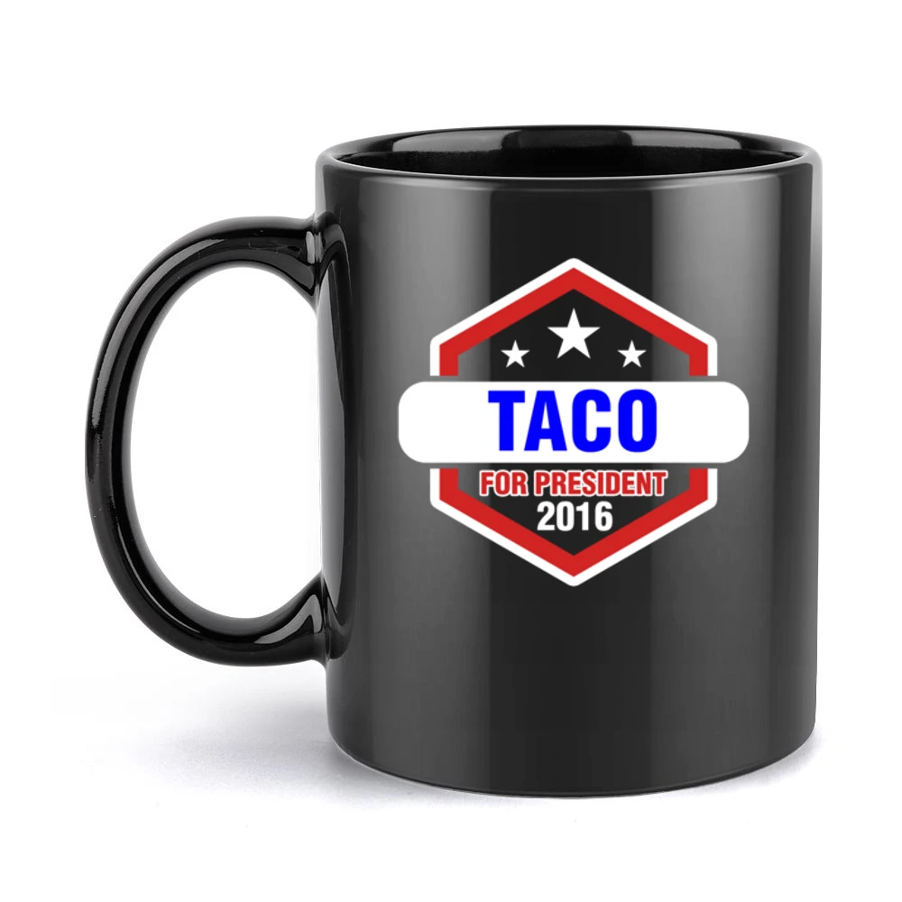 Taco For President 2016 The League TV Show Black Mug