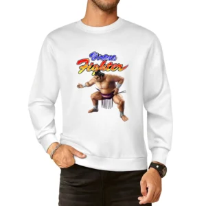 Taka Arashi Virtua Fighter Arcade Fighting Retro Video Game Character European Size Pullover Sweater