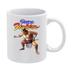 Taka Arashi Virtua Fighter Arcade Fighting Retro Video Game Character White Mug