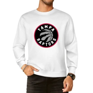 Tampa Raptors Toronto Basketball Fan Parody 2021 Season Grey European Size Pullover Sweater