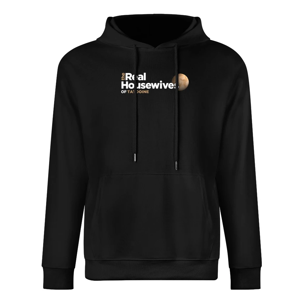 Tatooine Real Housewives Star Wars Parody Black European Size Men Hoodie