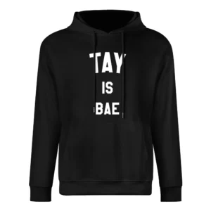 Tay Is Bae Fun Popular Swift Music 1989 Tour Graphic European Size Men Hoodie
