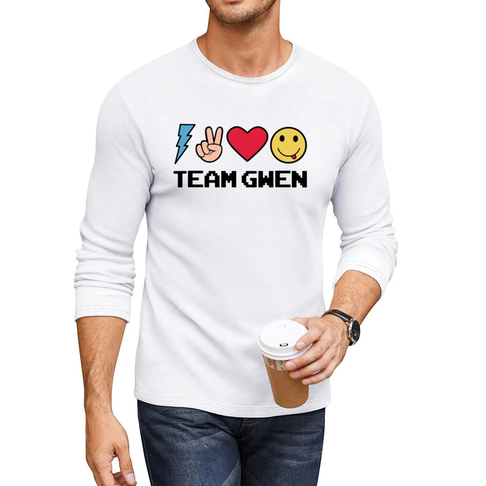 Team Gwen Stefani Fun The Voice Graphic Tee Popular TV Show Fan T Shir Men CrewNeck Long Sleeve T-Shirt