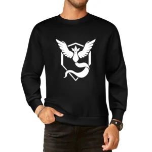 Team Mystic Logo Symbol Pokemon Go Fun Graphic Game Apparel European Size Pullover Sweater