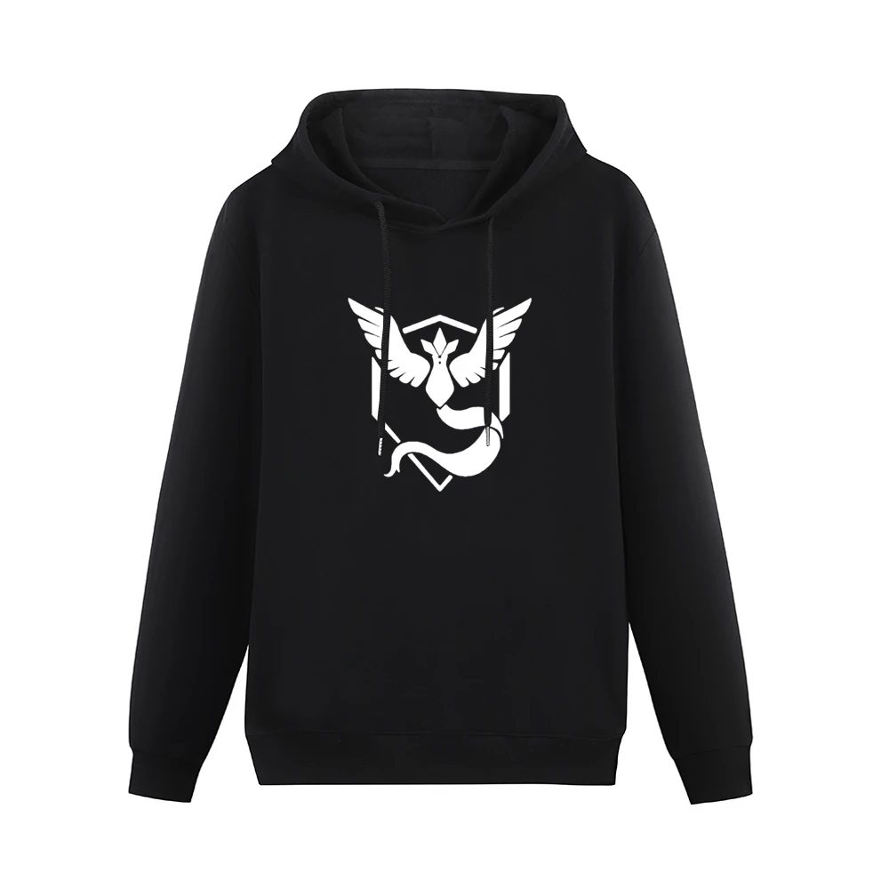 Team Mystic Logo Symbol Pokemon Go Fun Graphic Game Apparel Men Hoodie Without Pocket