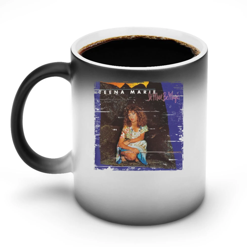 Teena Marie It Must Be Magic Album Cover Distressed Image Discoloration Mug