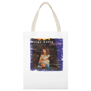 Teena Marie It Must Be Magic Album Cover Distressed Image White Canvas Tote Shopping Bag