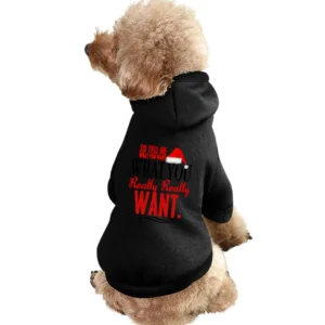 Tell Me What You Want Fun Christmas Spice Girls Tee Shirt Pet Apparel Clothes