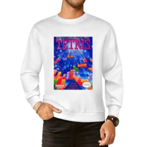 Tetris Nes Nintendo Old School Retro Video Game Fan Distressed European Size Pullover Sweater