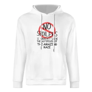 The Amazing Race No Spoilers Last Episode Tv Funny European Size Men Hoodie
