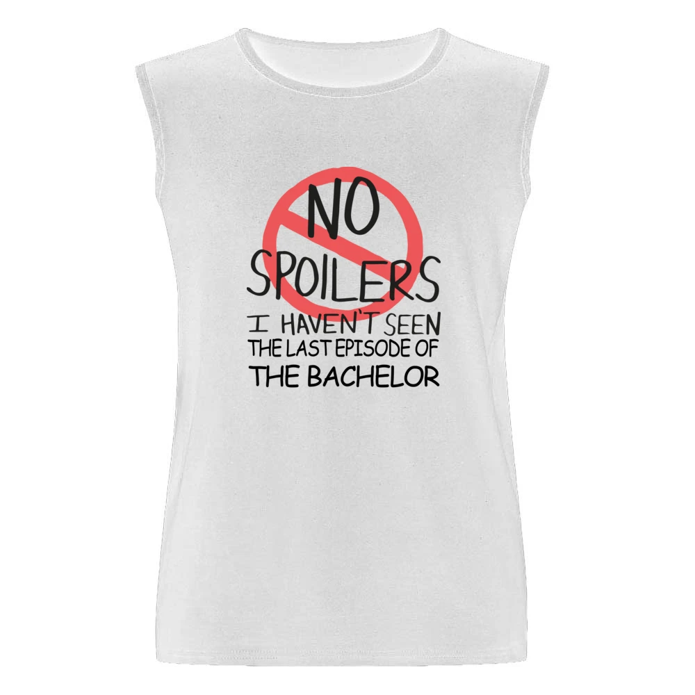 The Bachelor No Spoilers Last Episode Tv Funny Men Sleeveless T-Shirt