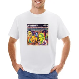 The Beat Whappen Album Cover Distressed Image Asian Size Men T-Shirt