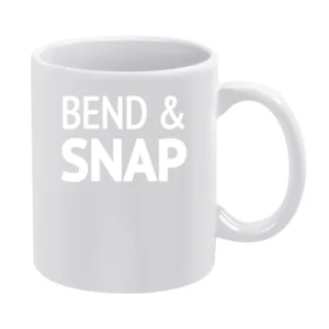 The Bend And Snap Fun Legally Blonde Movie Quote Graphic White Mug