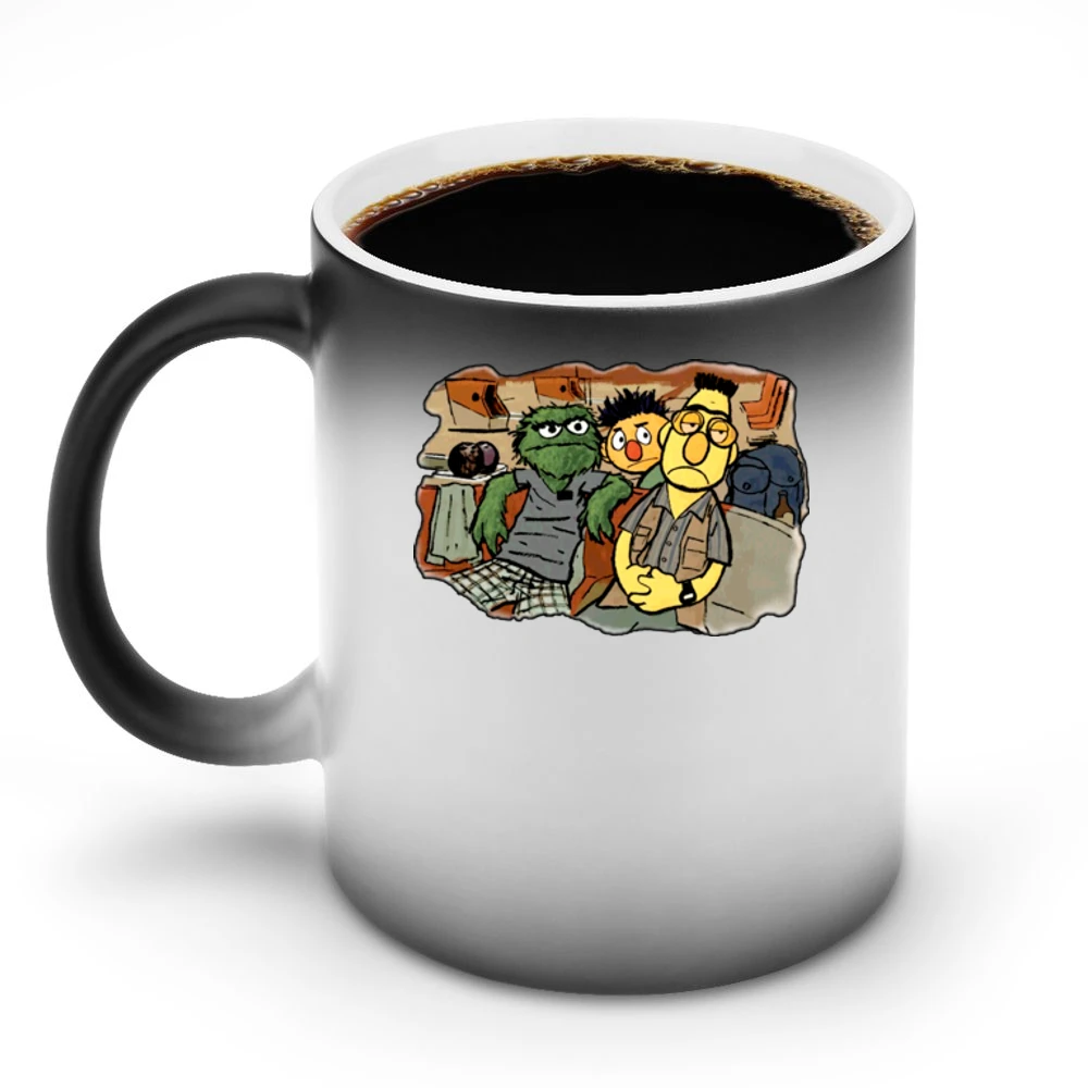 The Big Lebowski Movie Sesame Street Parody Discoloration Mug