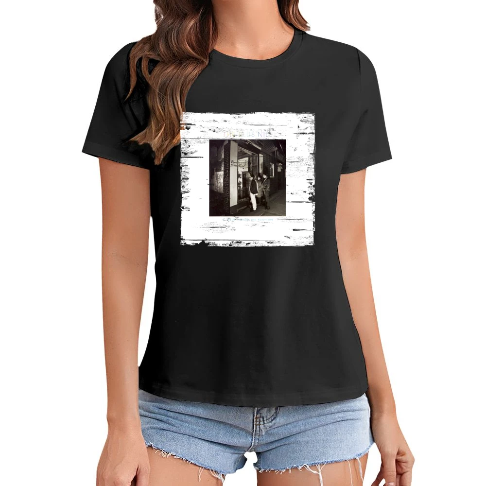 The Blue Nile A Walk Across The Rooftops Album Cover Distressed Image Asian Size Women Ladies T-shirt
