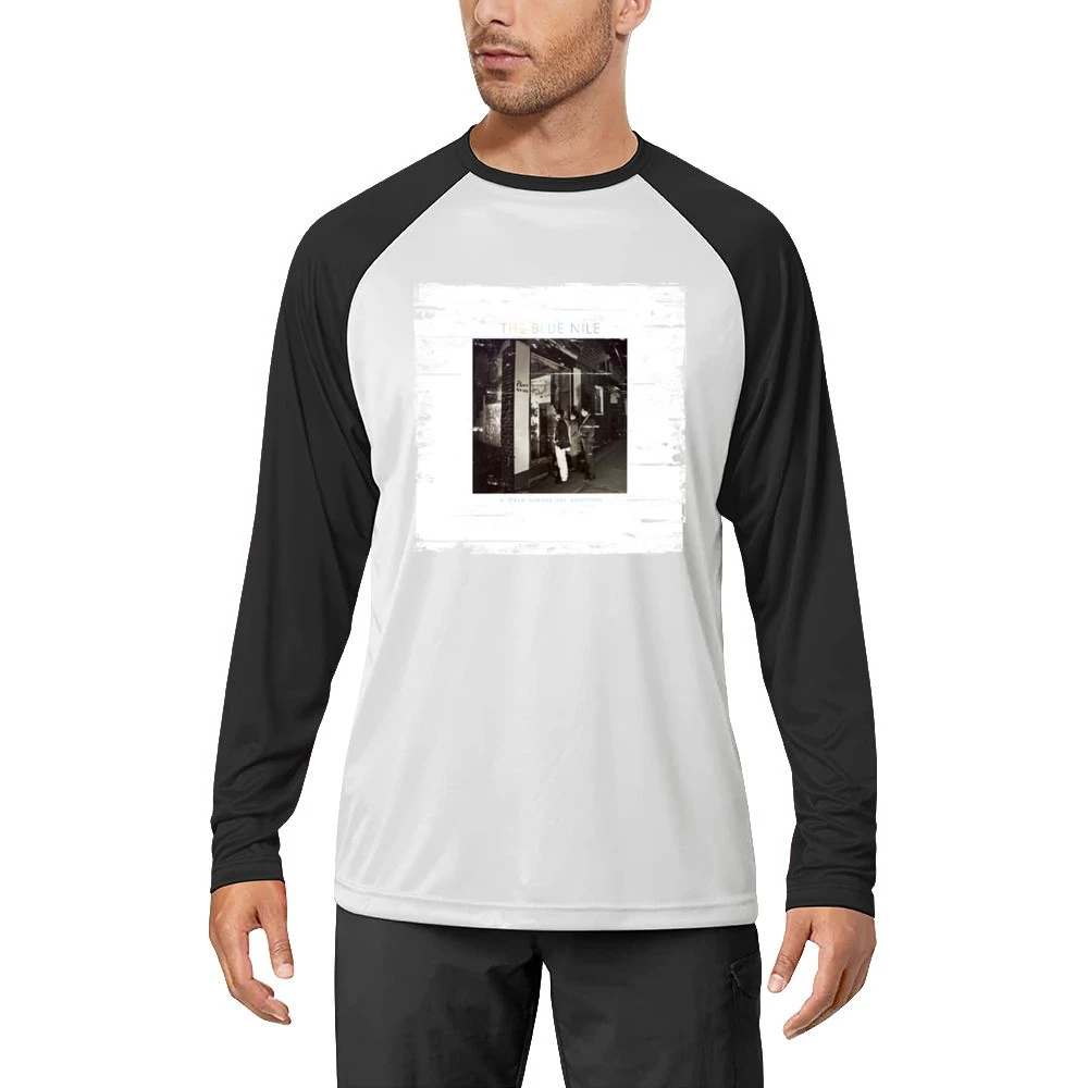 The Blue Nile A Walk Across The Rooftops Album Cover Distressed Image Men Long Sleeve T-Shirt