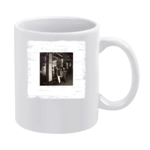 The Blue Nile A Walk Across The Rooftops Album Cover Distressed Image White Mug