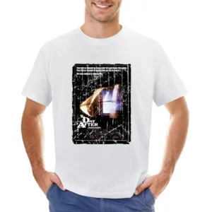 The Day After Movie Poster Retro Aged Look Asian Size Men T-Shirt