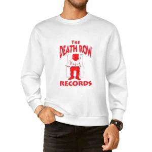 The Death Row Records Pullover Men's European Size Pullover Sweater