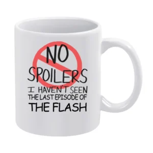 The Flash No Spoilers Last Episode Tv Funny White Mug