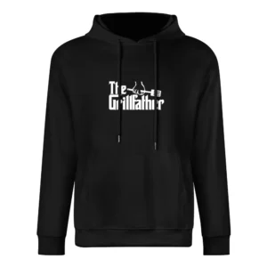 The Grill Father ( Can Add Name) Apron European Size Men Hoodie